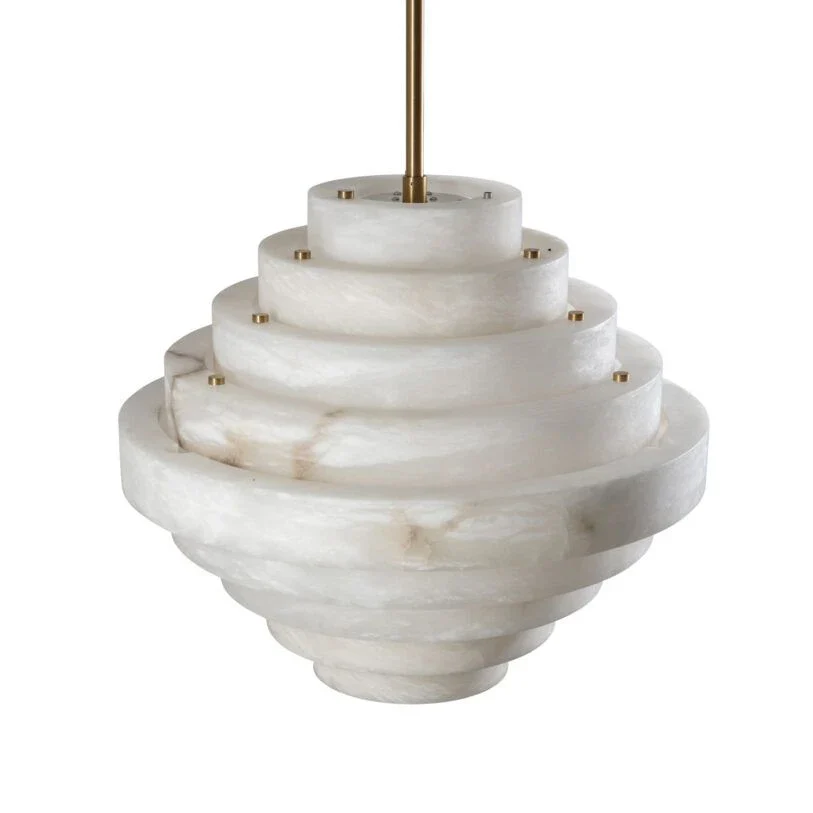 Neptune Alabaster Chandelier - Image 4