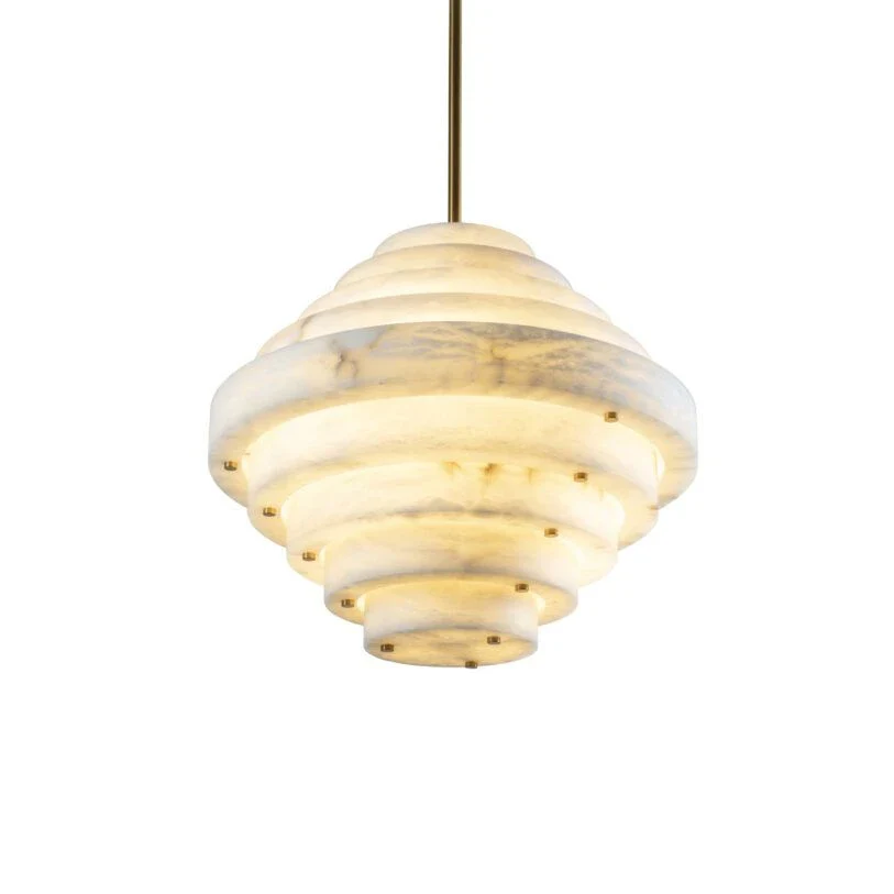 Neptune Alabaster Chandelier - Image 5