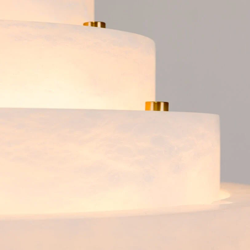 Neptune Alabaster Chandelier - Image 6