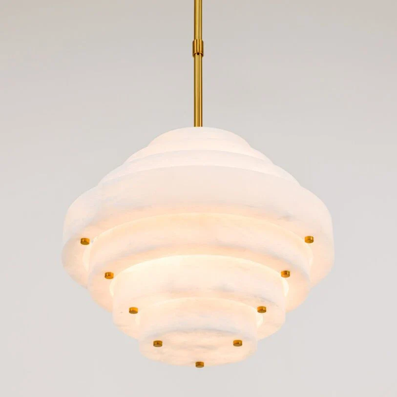 Neptune Alabaster Chandelier - Image 7