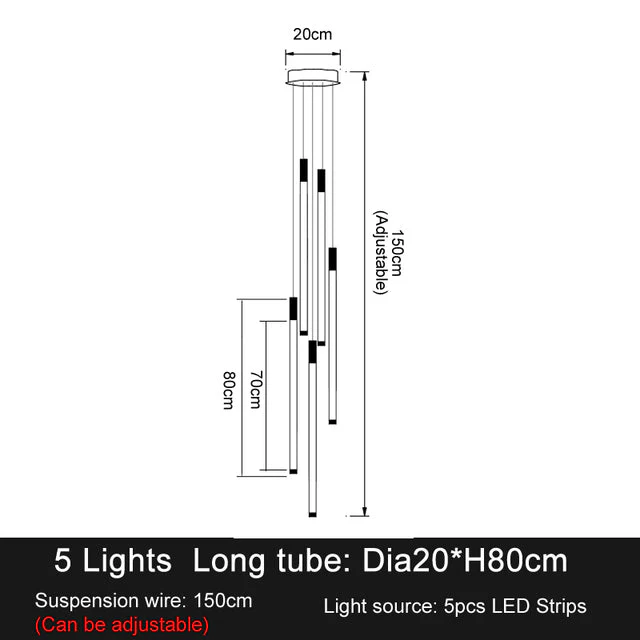 La Barra Staircase Foyer Chandelier - Image 11
