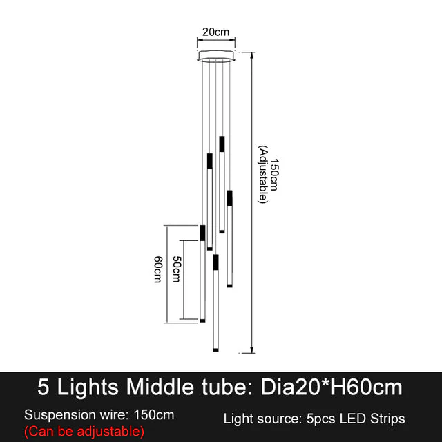 La Barra Staircase Foyer Chandelier - Image 18