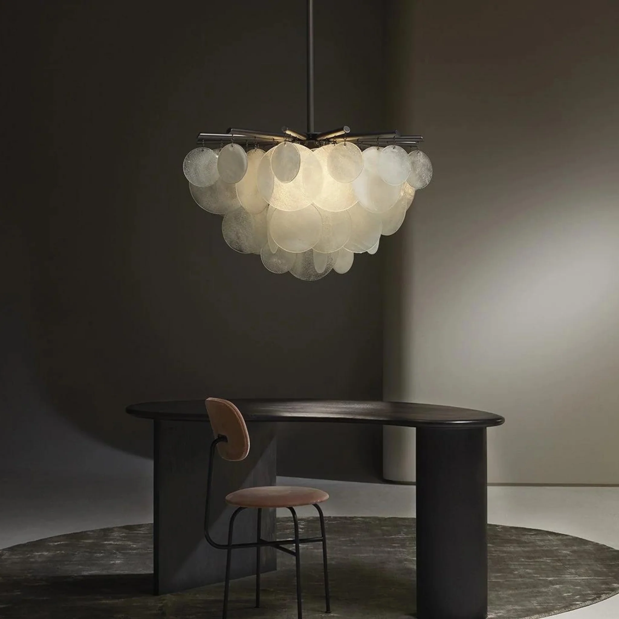 Nimbus Round Medium Modern Chandelier - Image 2