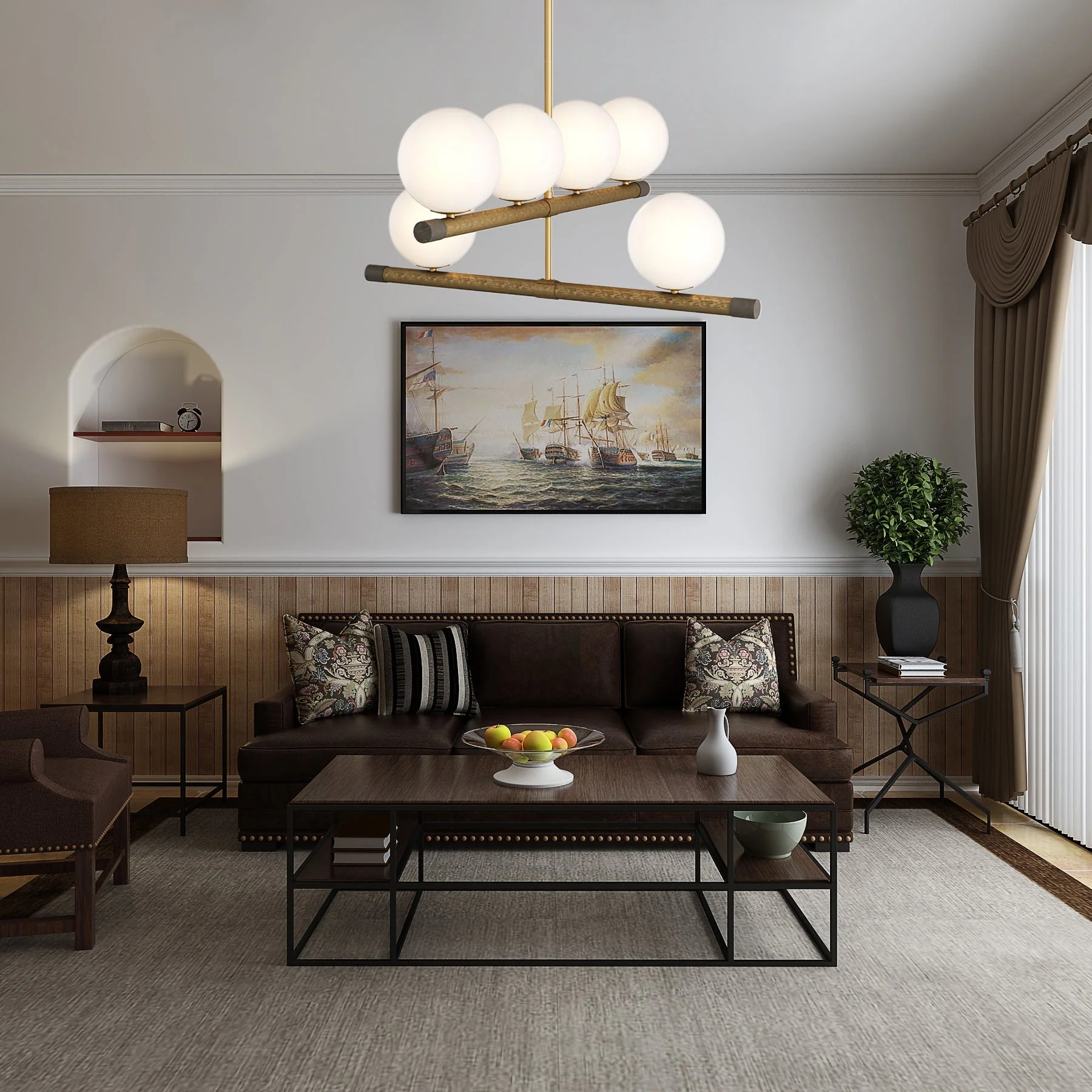 Nova Linear Chandelier - Image 8