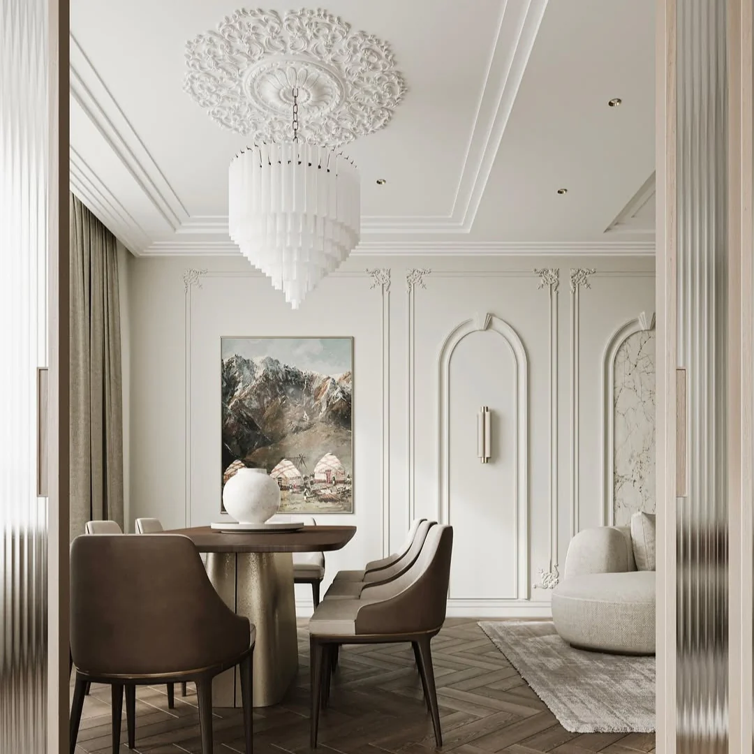 Nova Modern Glass Chandelier 24" - Image 10