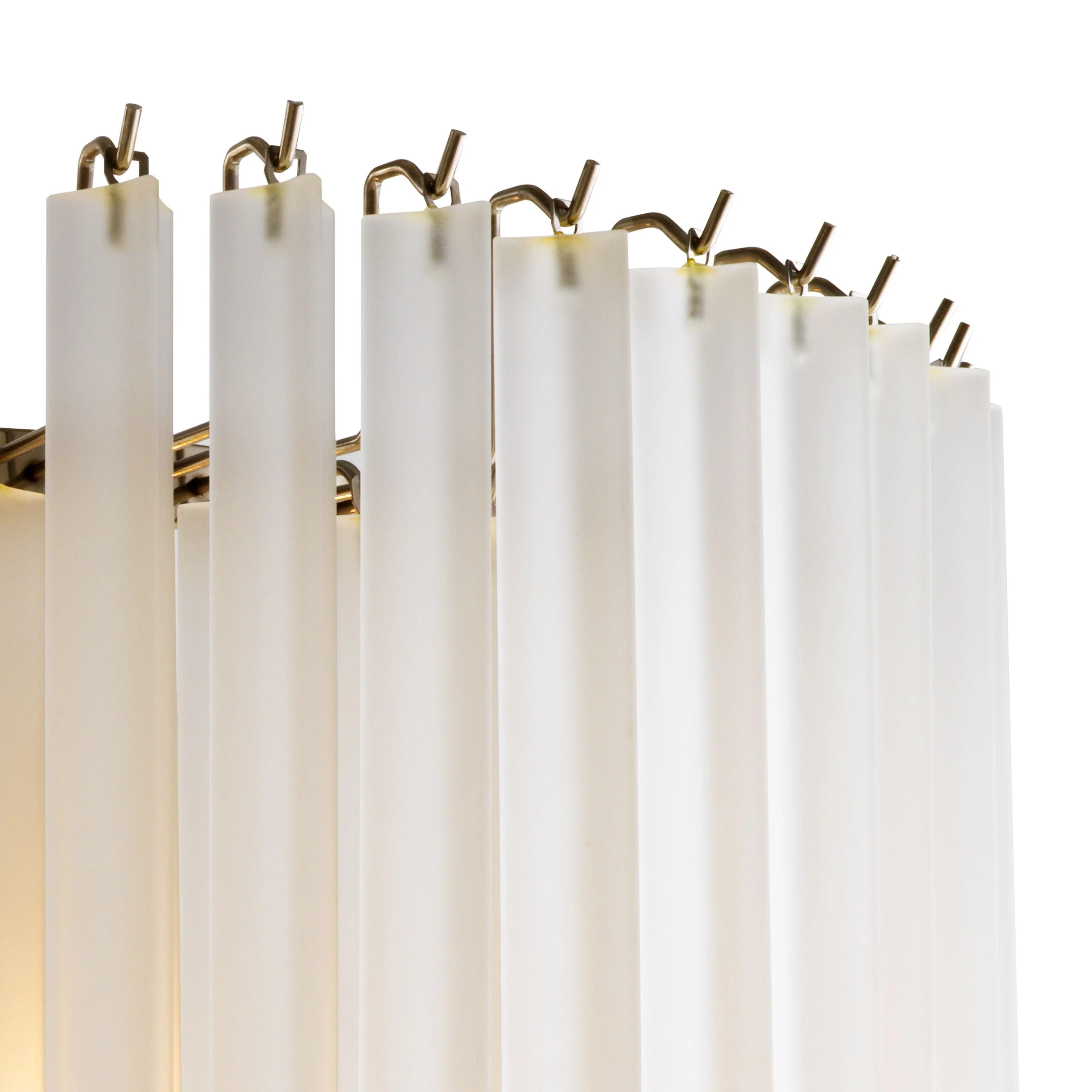 Nova Modern Glass Chandelier 24" - Image 7