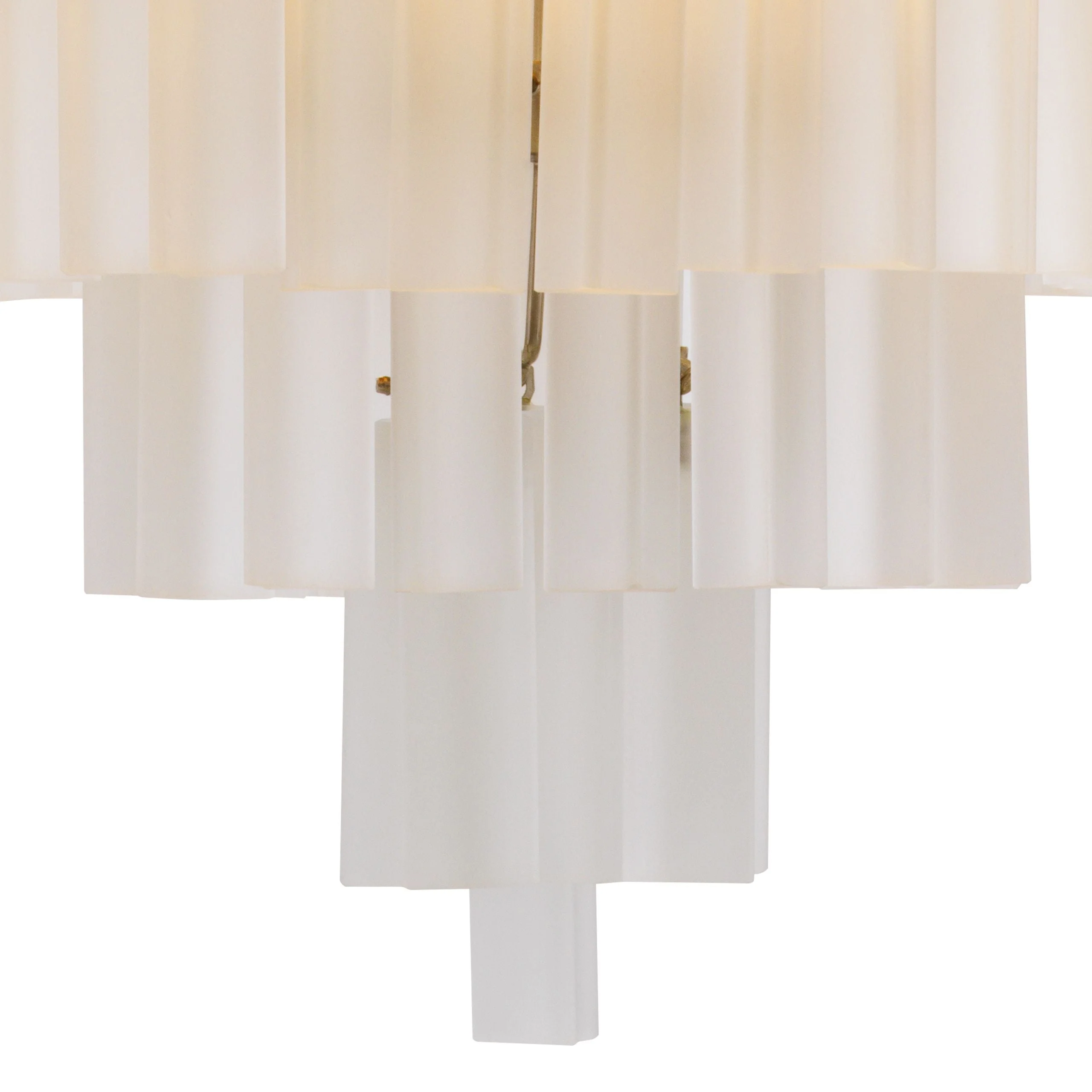 Nova Modern Glass Chandelier 24" - Image 8