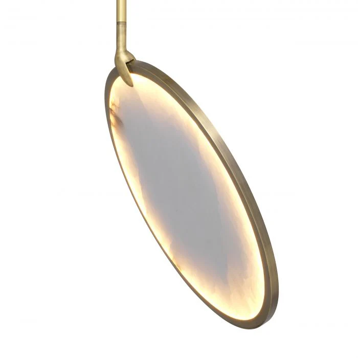 Ocala Modern Brass Chandelier - [Brass] - Image 3