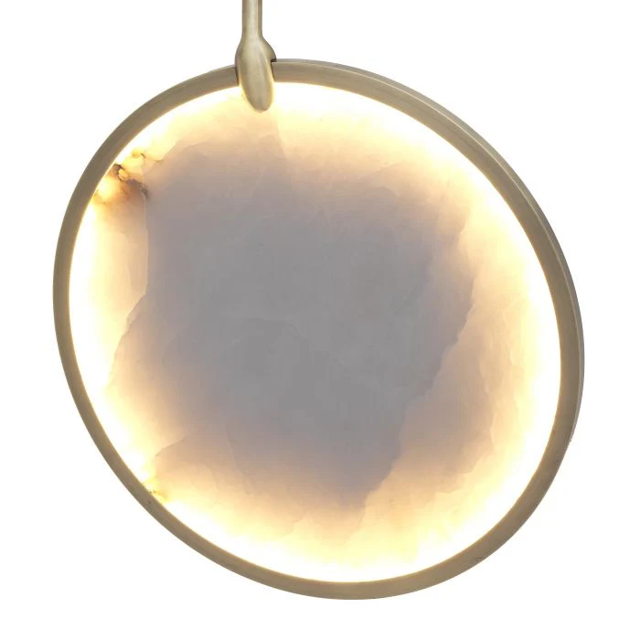 Ocala Modern Brass Chandelier - [Brass] - Image 4