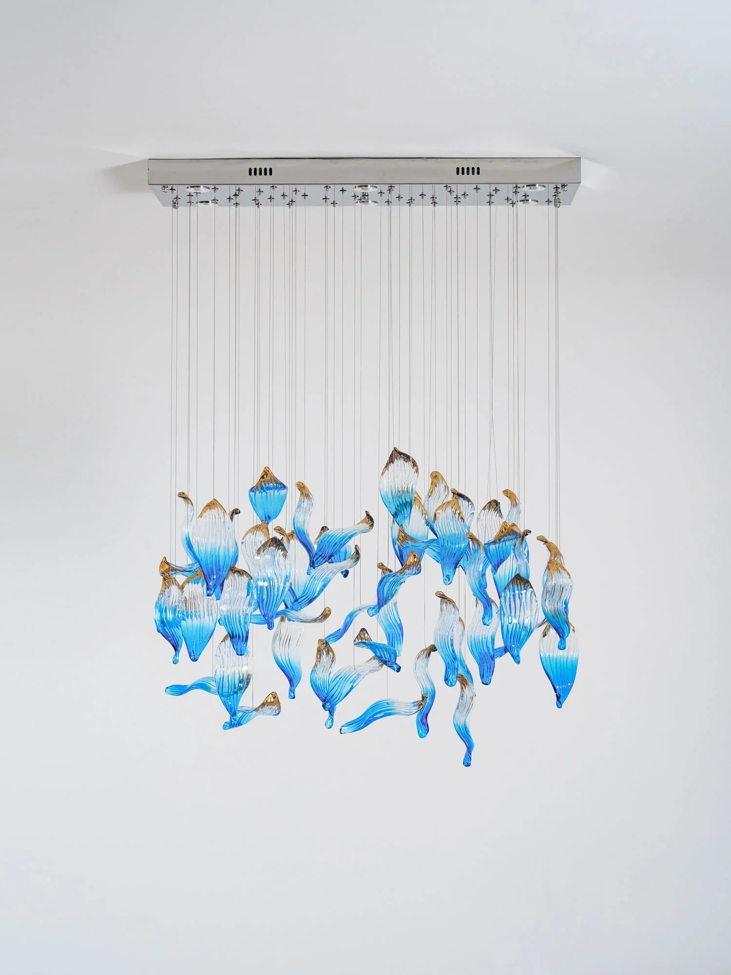 Ocean Drift Blown Glass Customize Chandelier - Image 14