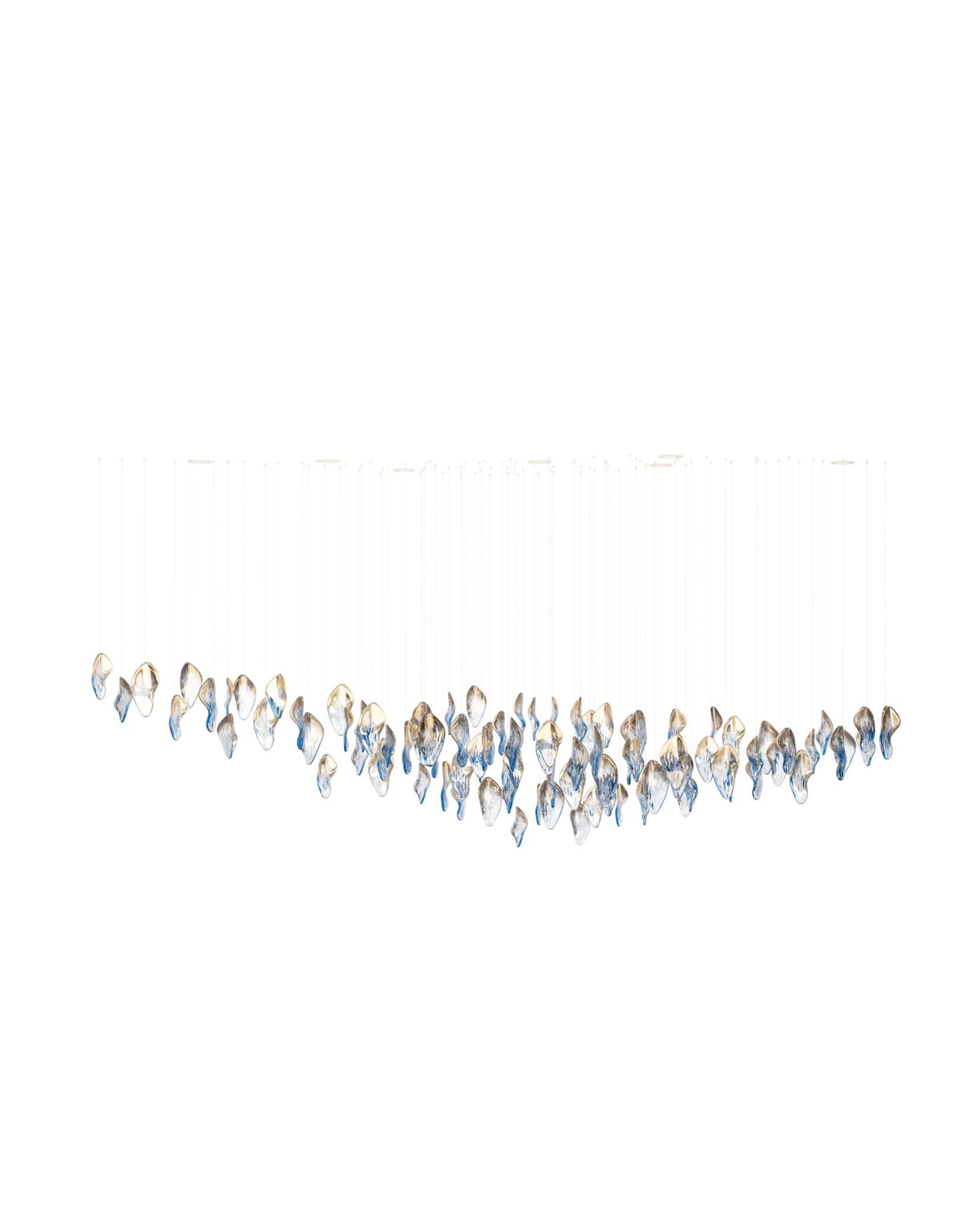 Ocean Drift Blown Glass Customize Chandelier - Image 3