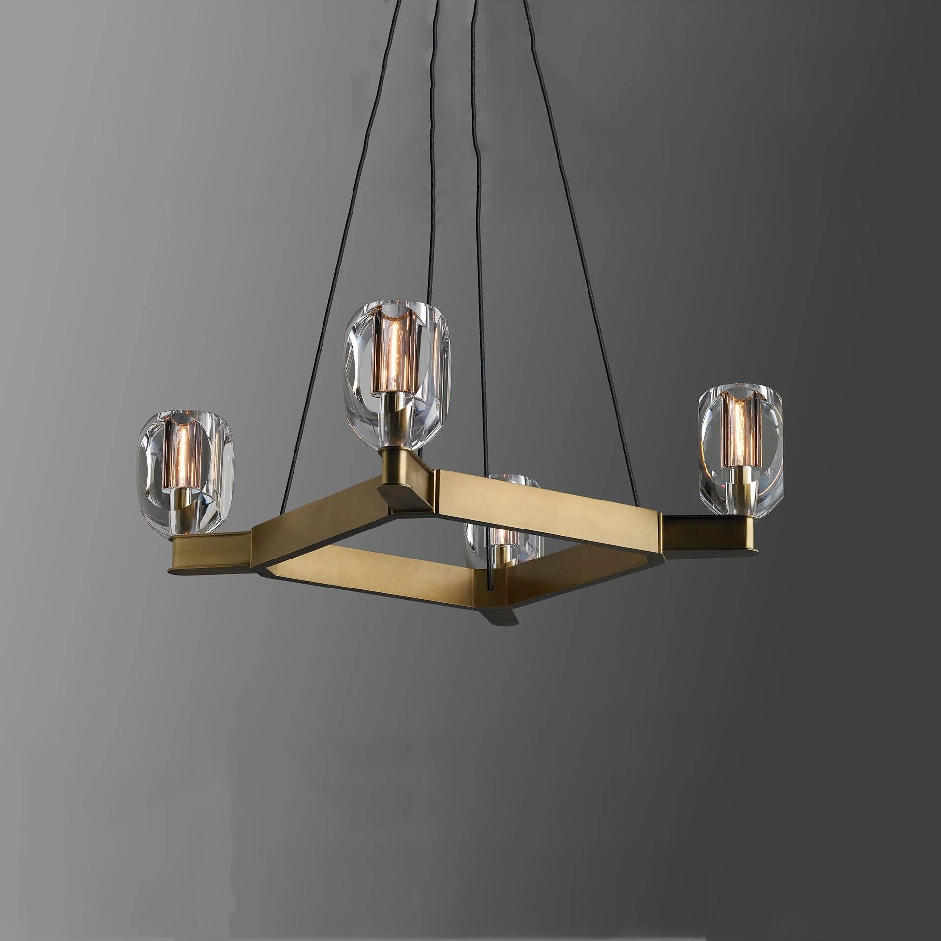 Olga Square Chandelier - Image 2