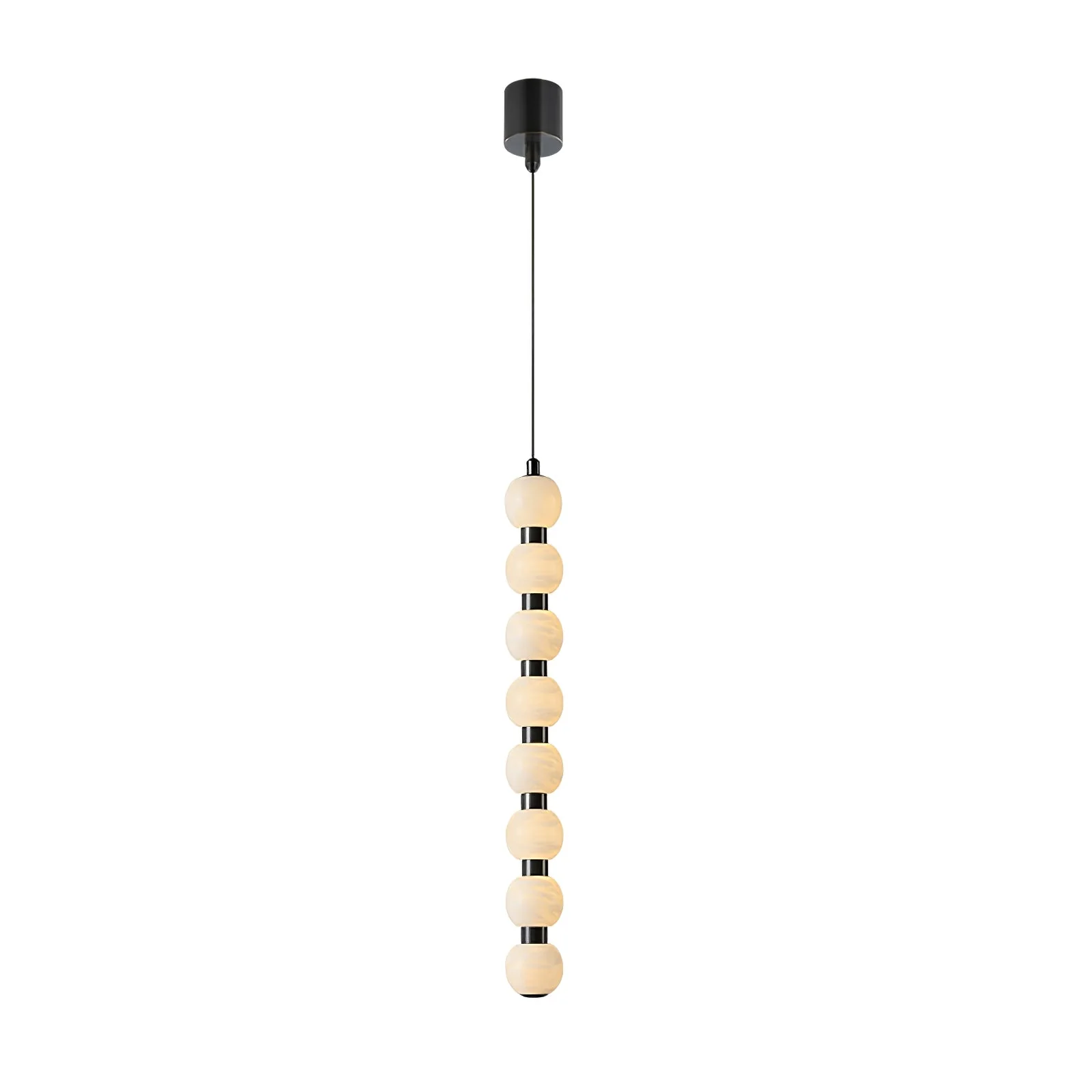 Orbique Alabaster Pendant Lamp - Image 11