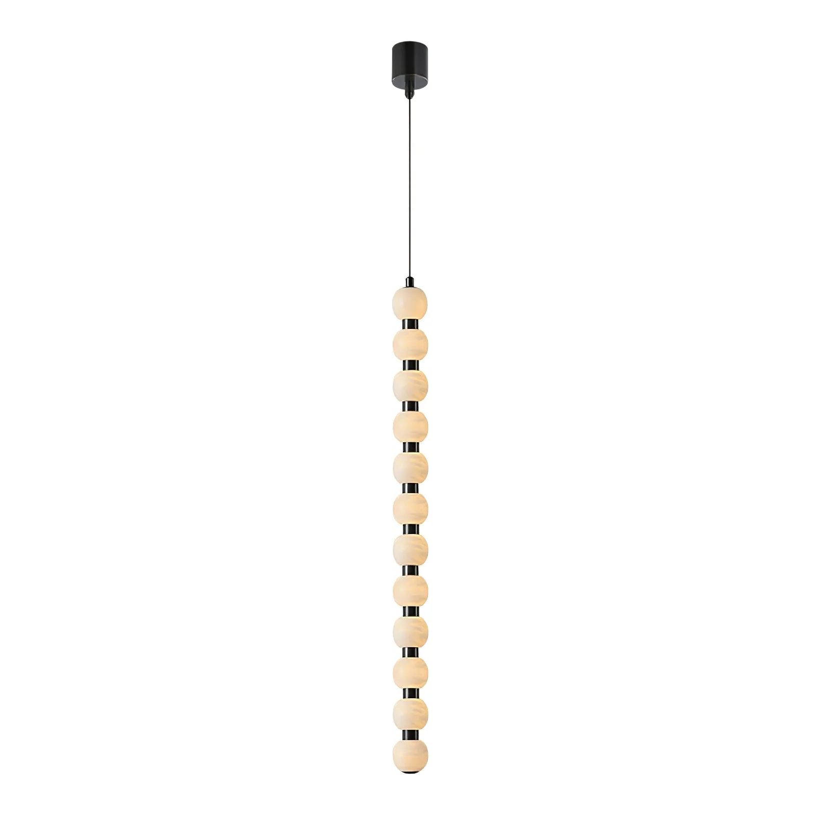 Orbique Alabaster Pendant Lamp - Image 17