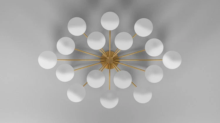 Orion Oval Flush Mount Base Chandelier Ø61.2″ - Image 6