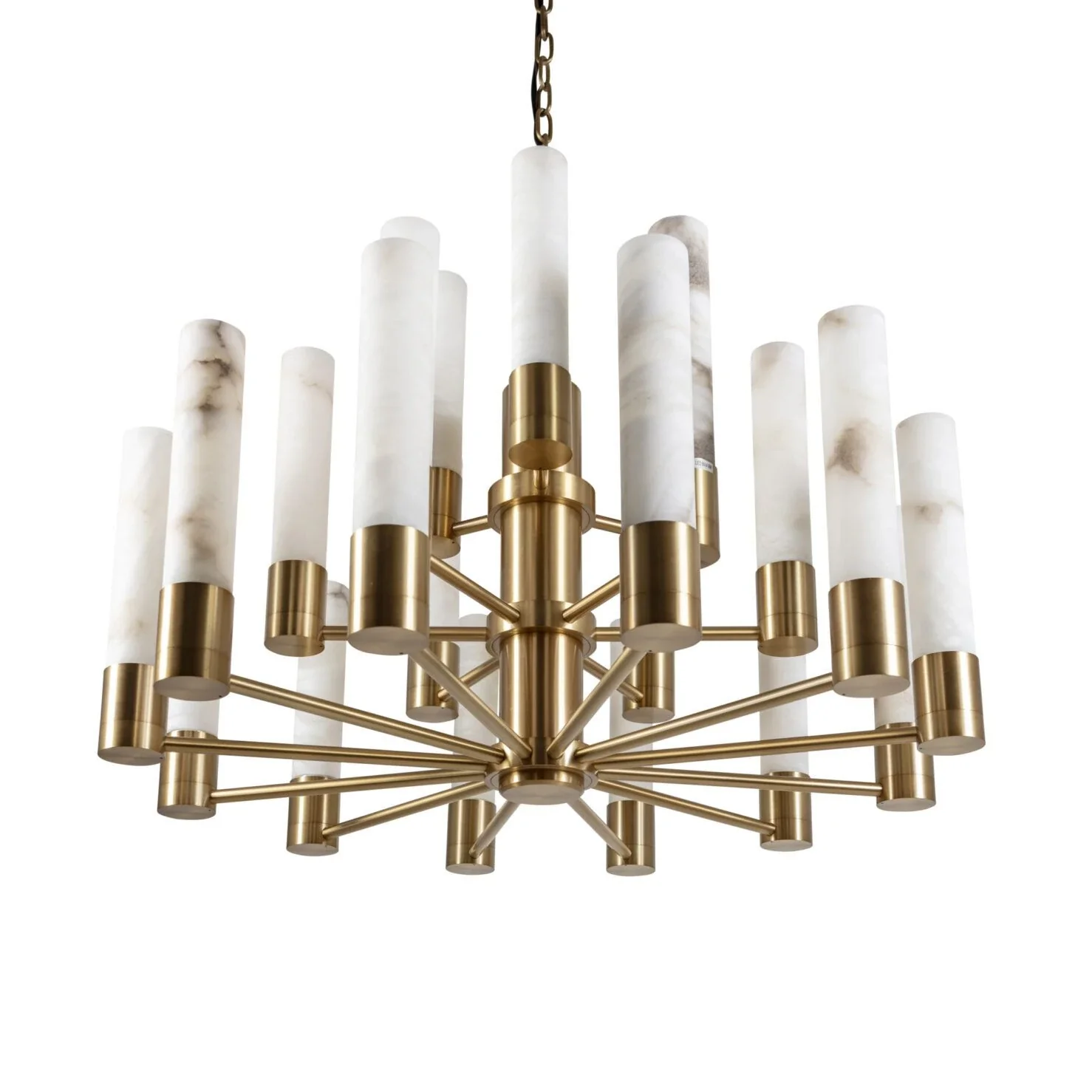 Orion Tiered Sputnik Alabaster Chandelier - Image 2