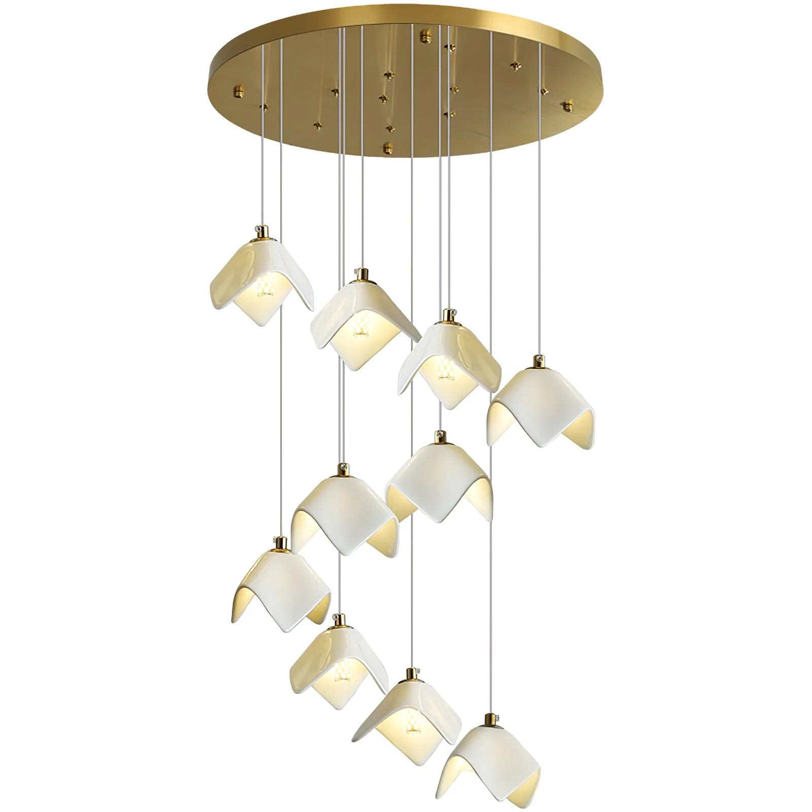 Orlani Cascade Stairs Chandelier - Image 19