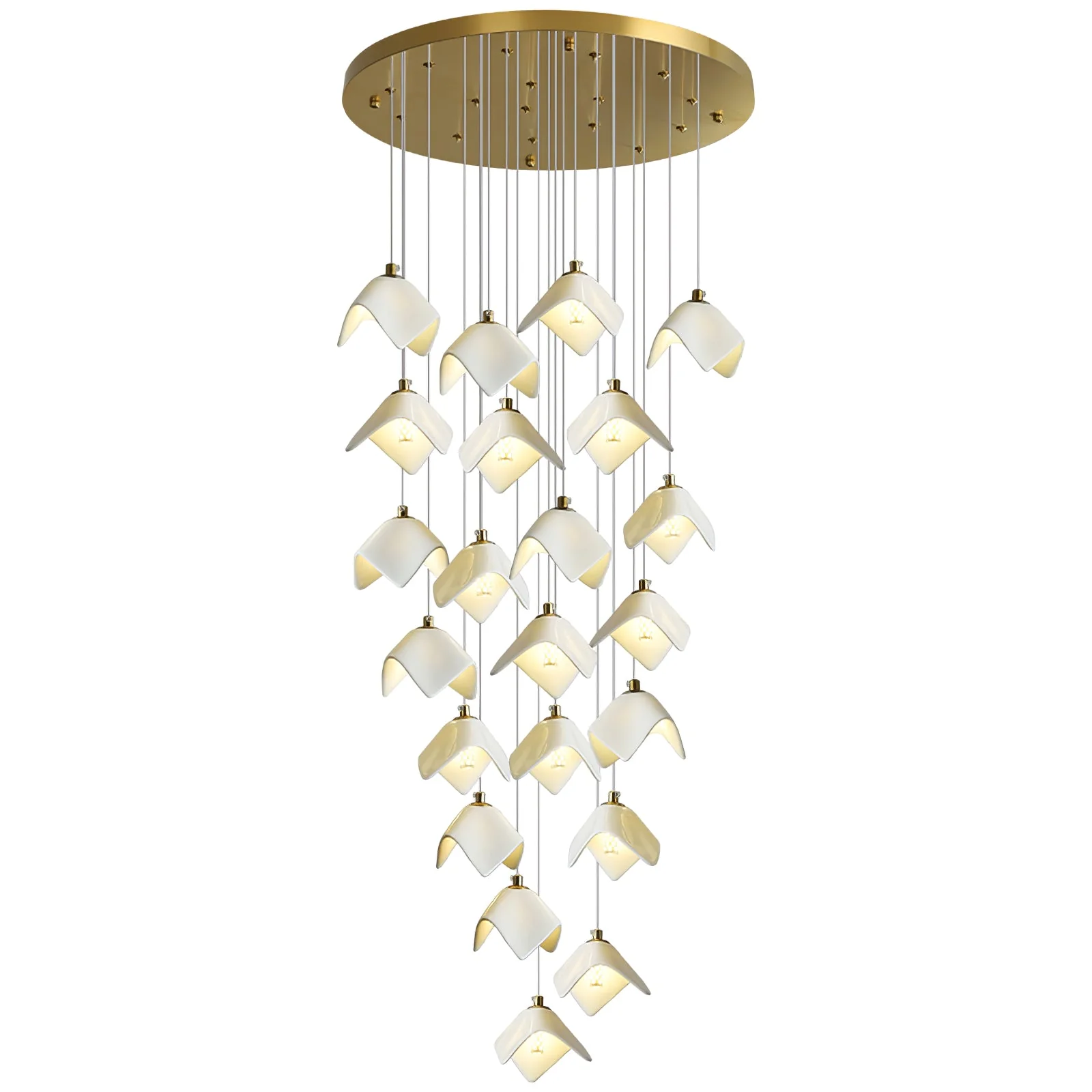 Orlani Cascade Stairs Chandelier - Image 22