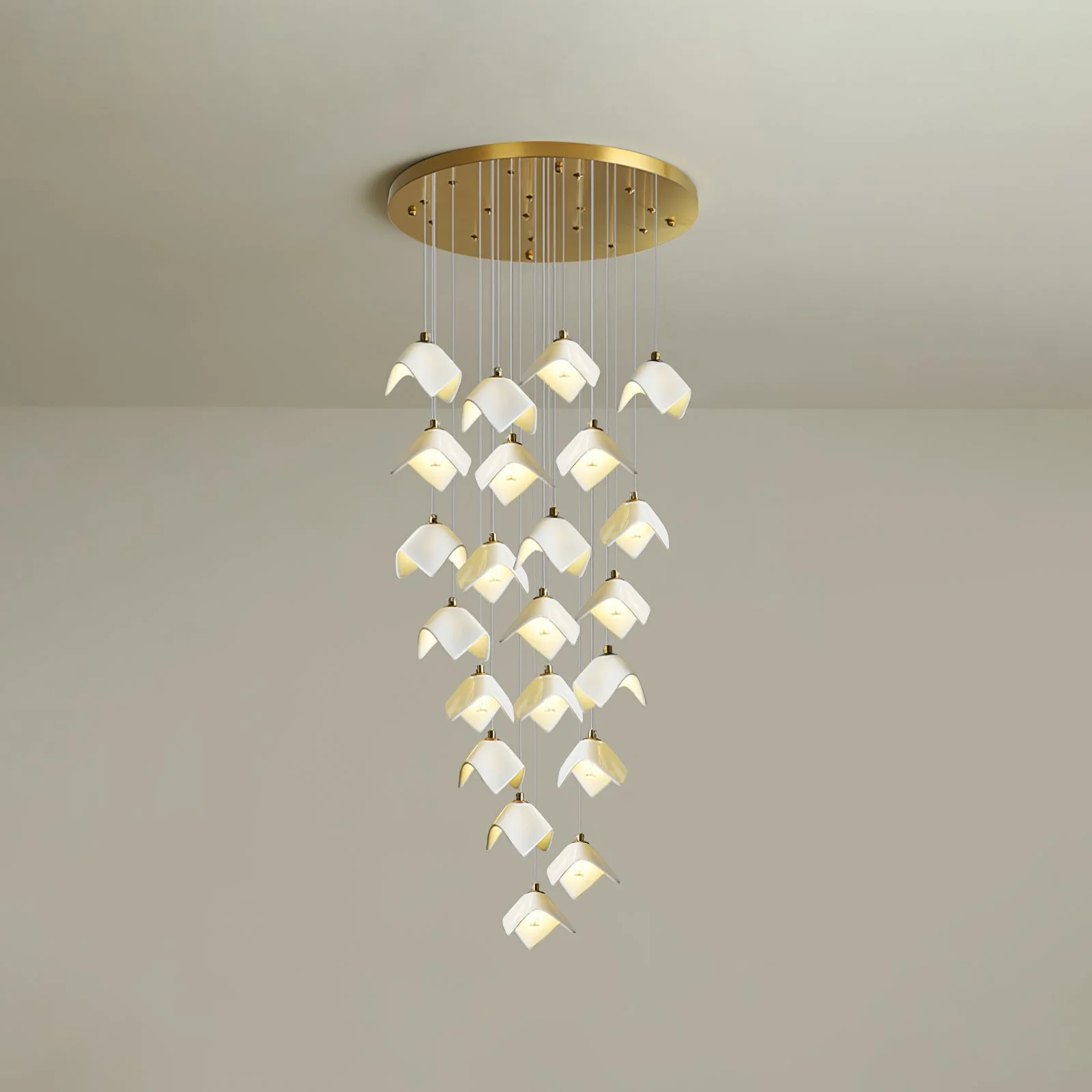 Orlani Cascade Stairs Chandelier - Image 37