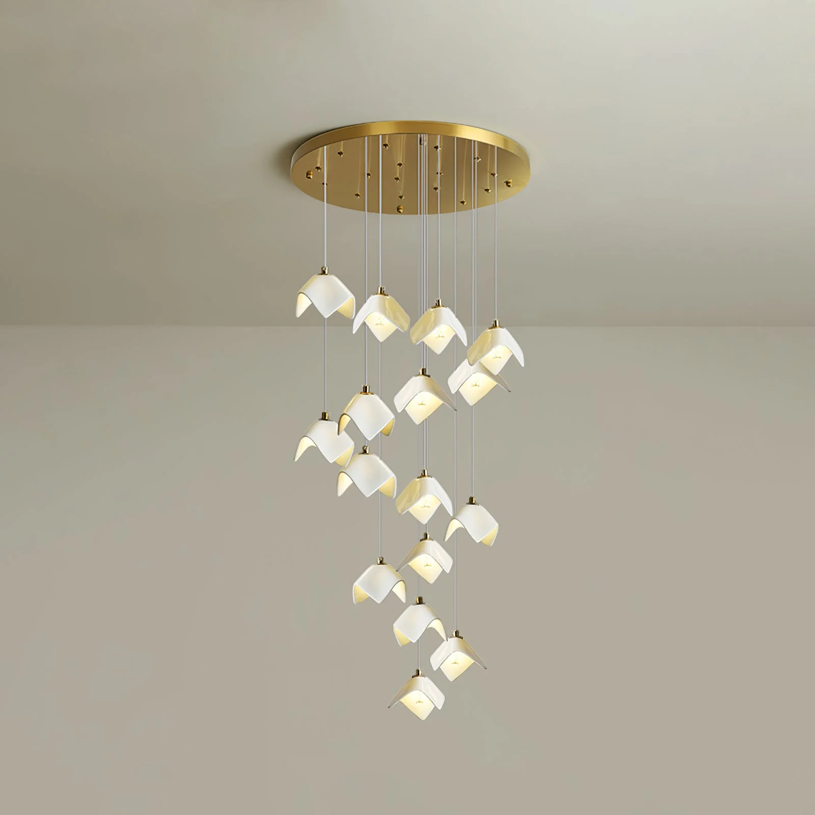 Orlani Cascade Stairs Chandelier - Image 38