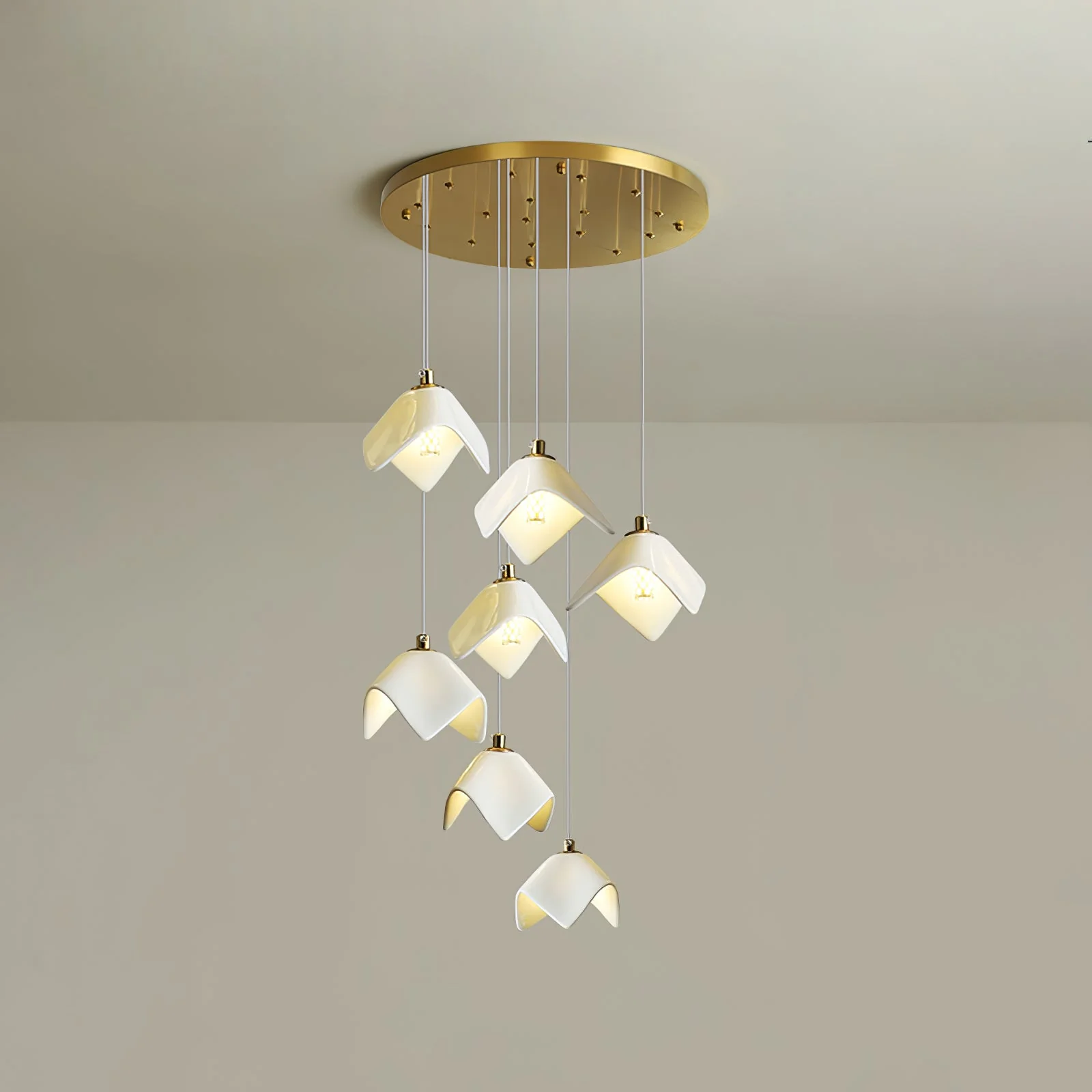 Orlani Cascade Stairs Chandelier - Image 42