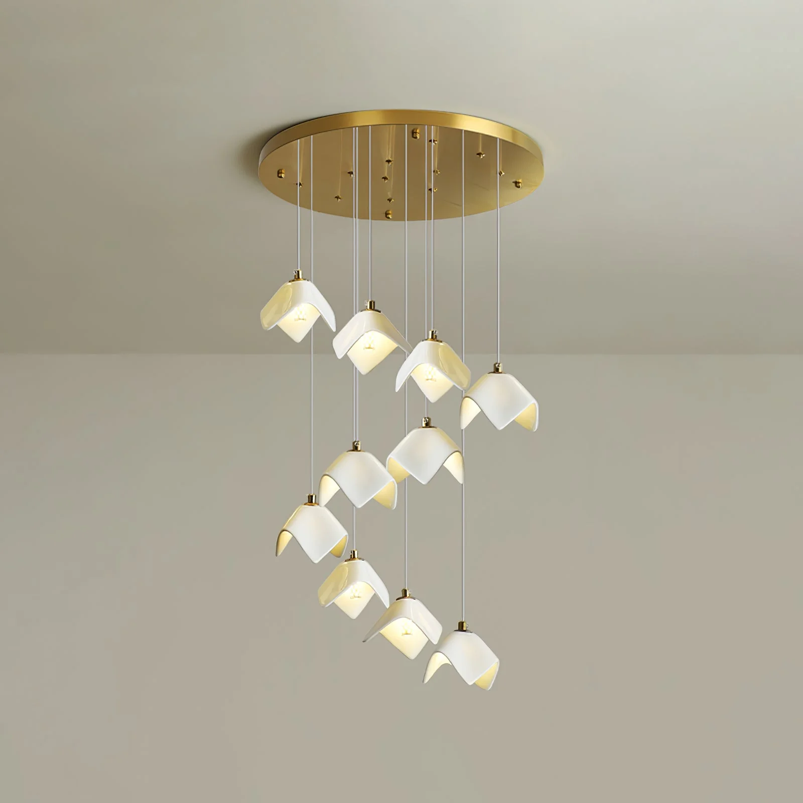 Orlani Cascade Stairs Chandelier - Image 47
