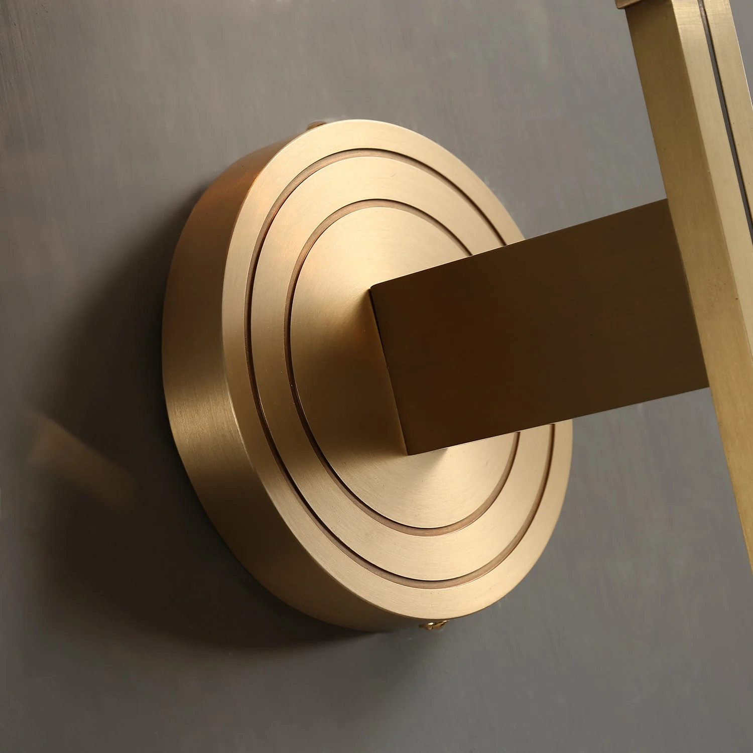 Orrefors Vase Brass Sconce - Image 8