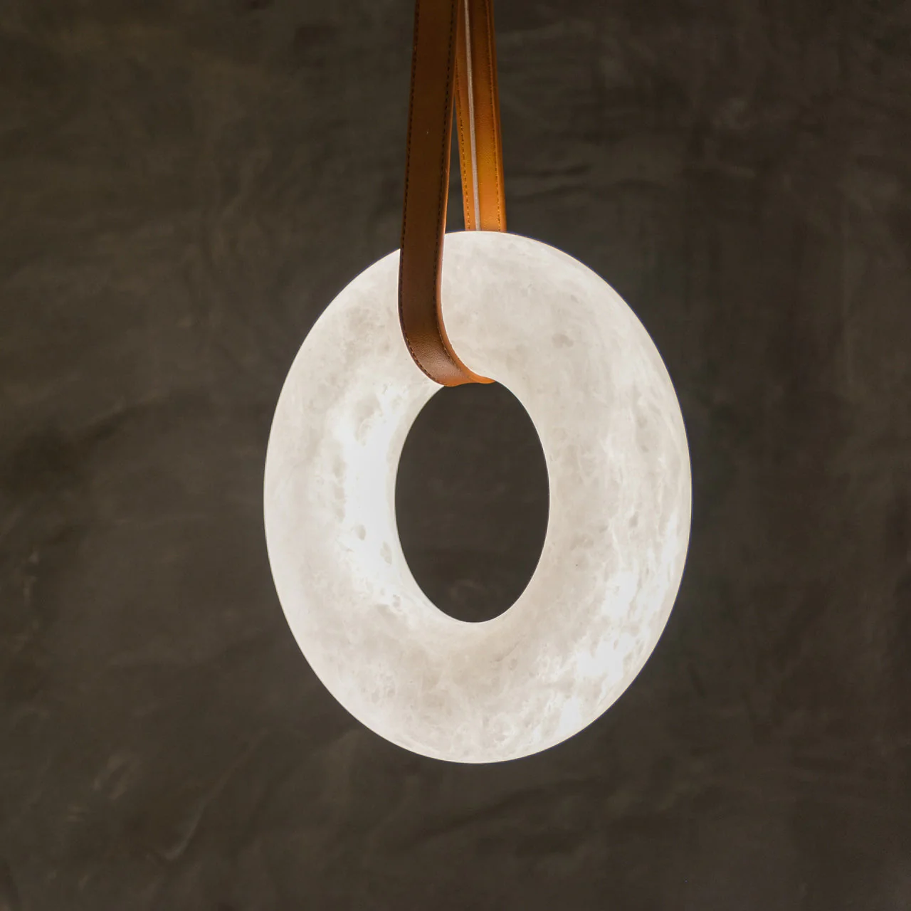 Alabaster Pendant Alabaster Chandelier, Halo Ring Chandelier - Image 19