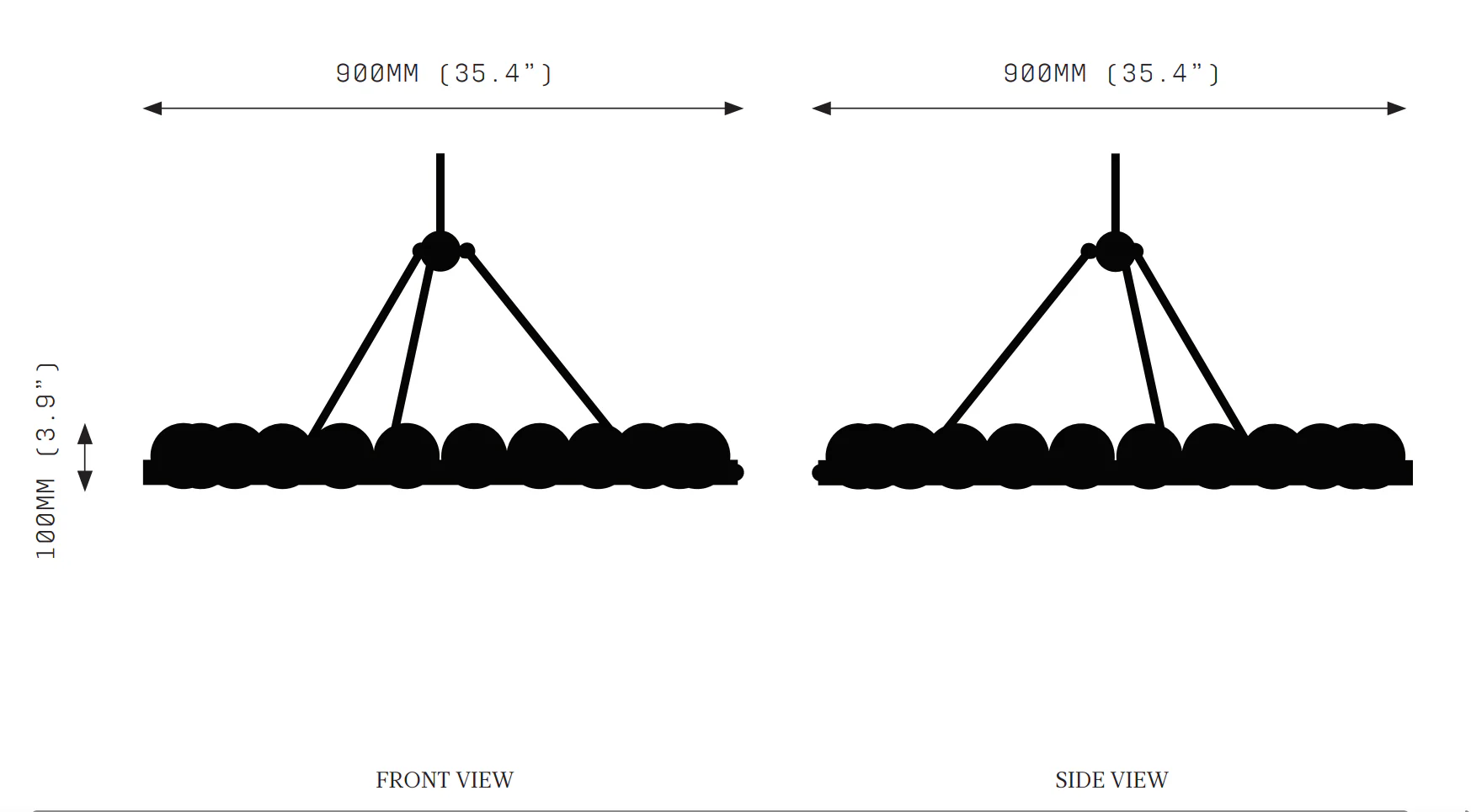 Ouranos III Chandelier - Image 4