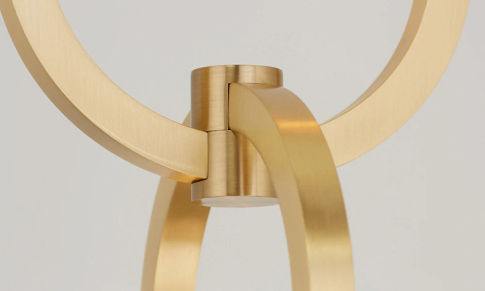 Oval chain cluster pendant - Image 3