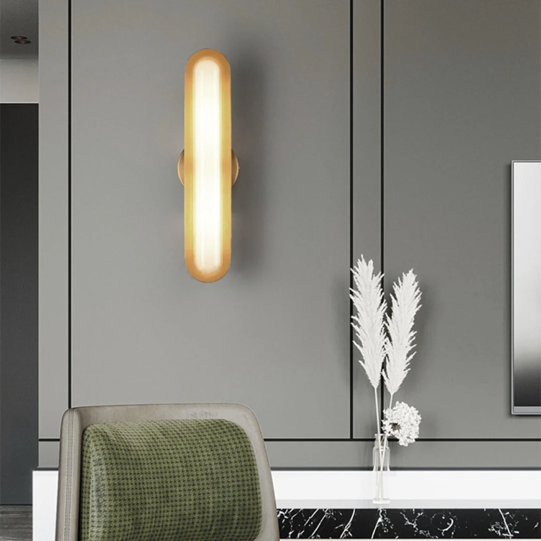 Oval Modern Metal Wall Light - Image 10