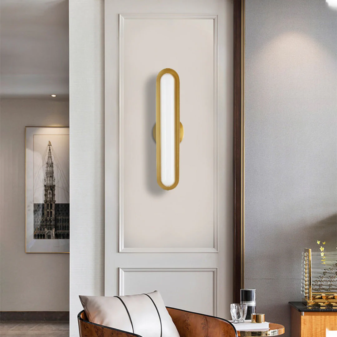 Oval Modern Metal Wall Light - Image 4