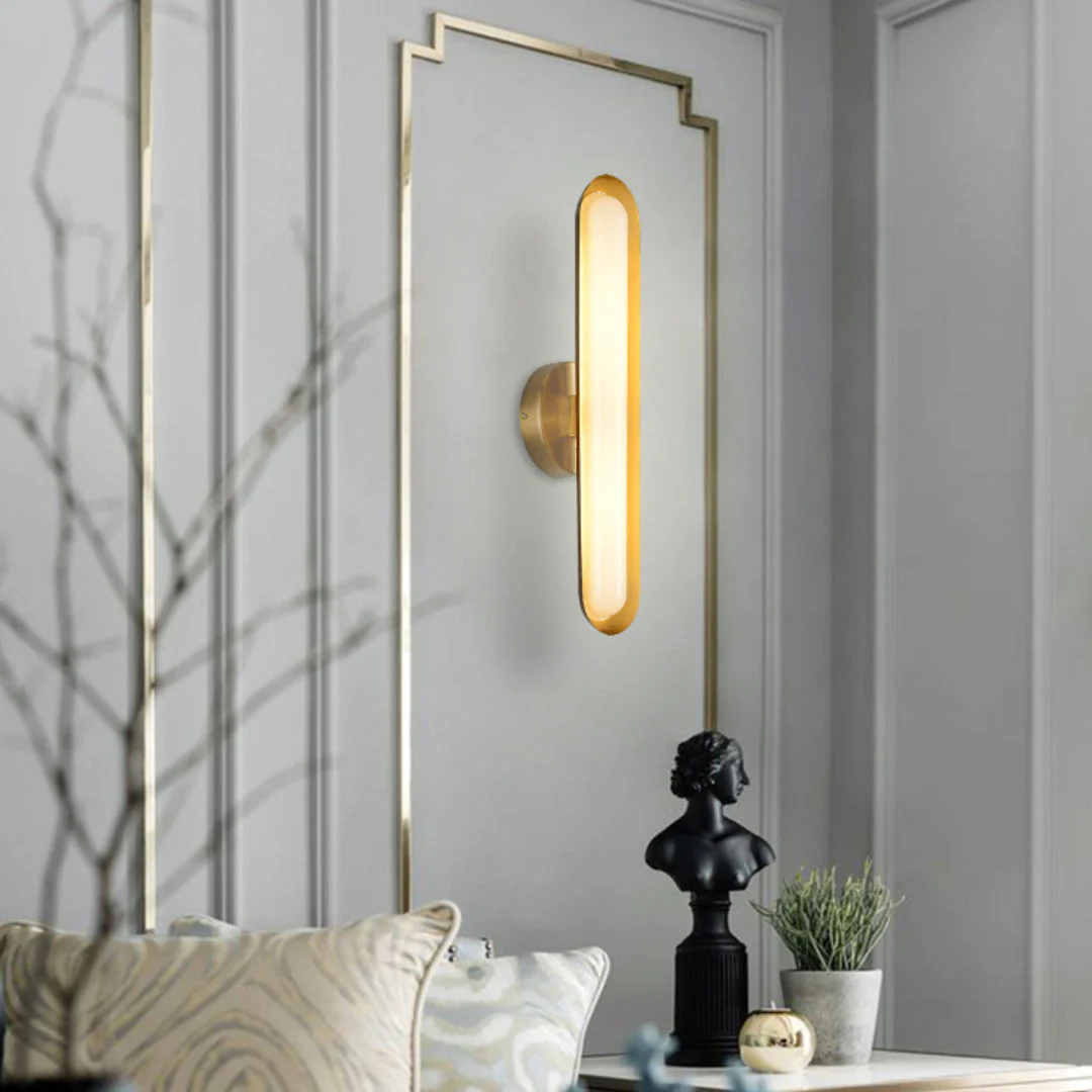 Oval Modern Metal Wall Light - Image 8
