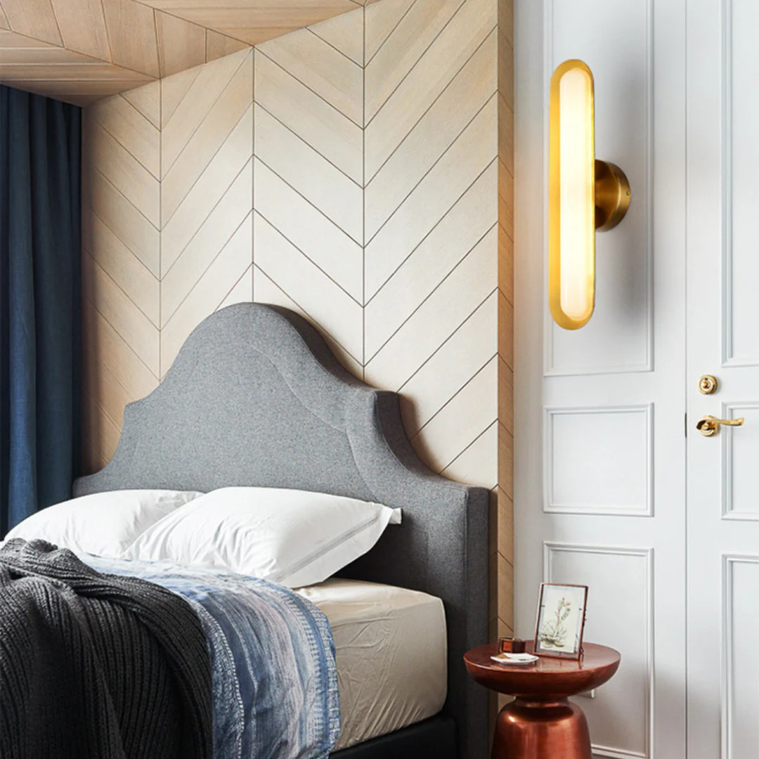 Oval Modern Metal Wall Light - Image 9