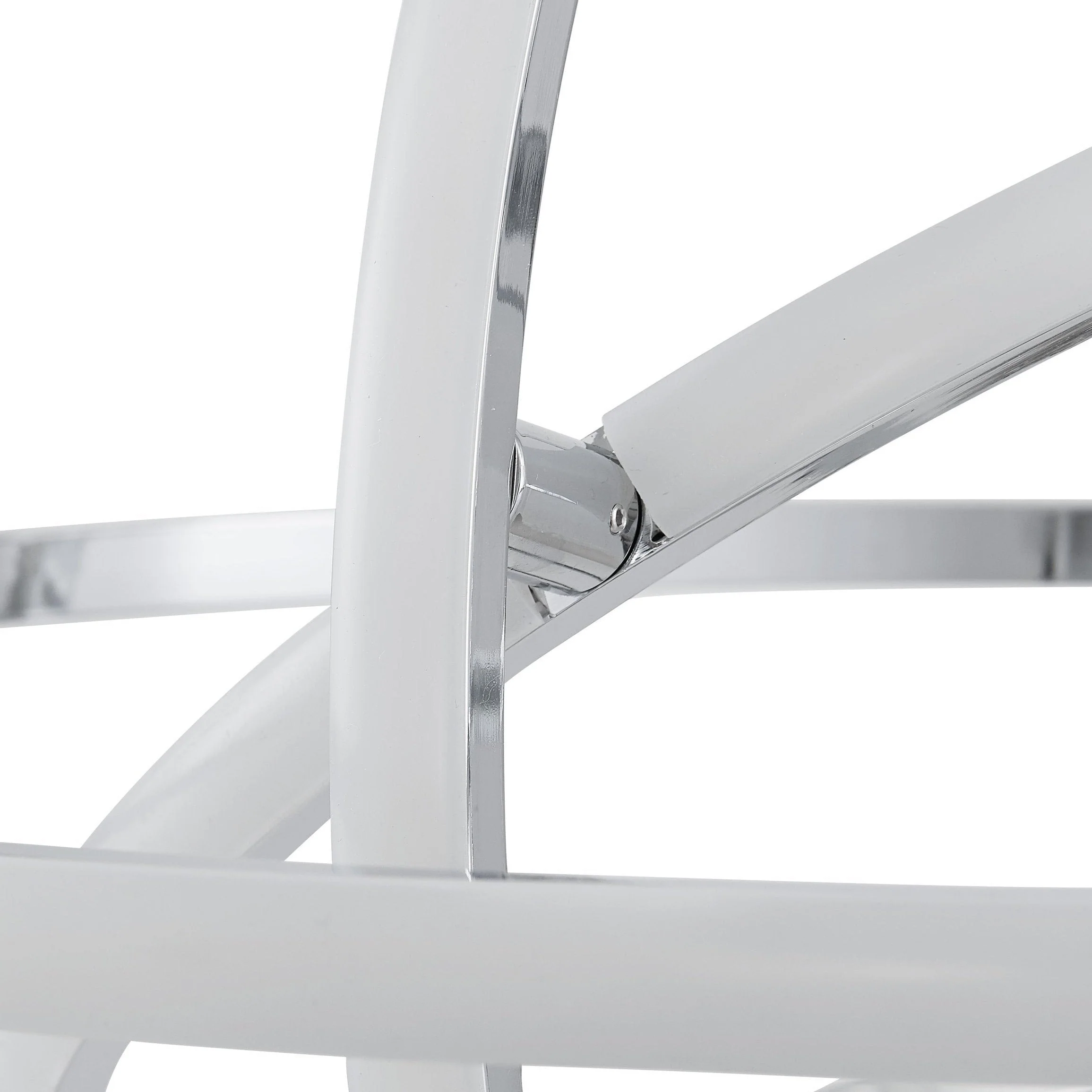 Oxford LED Adjustable Chandelier // Chrome - Image 4