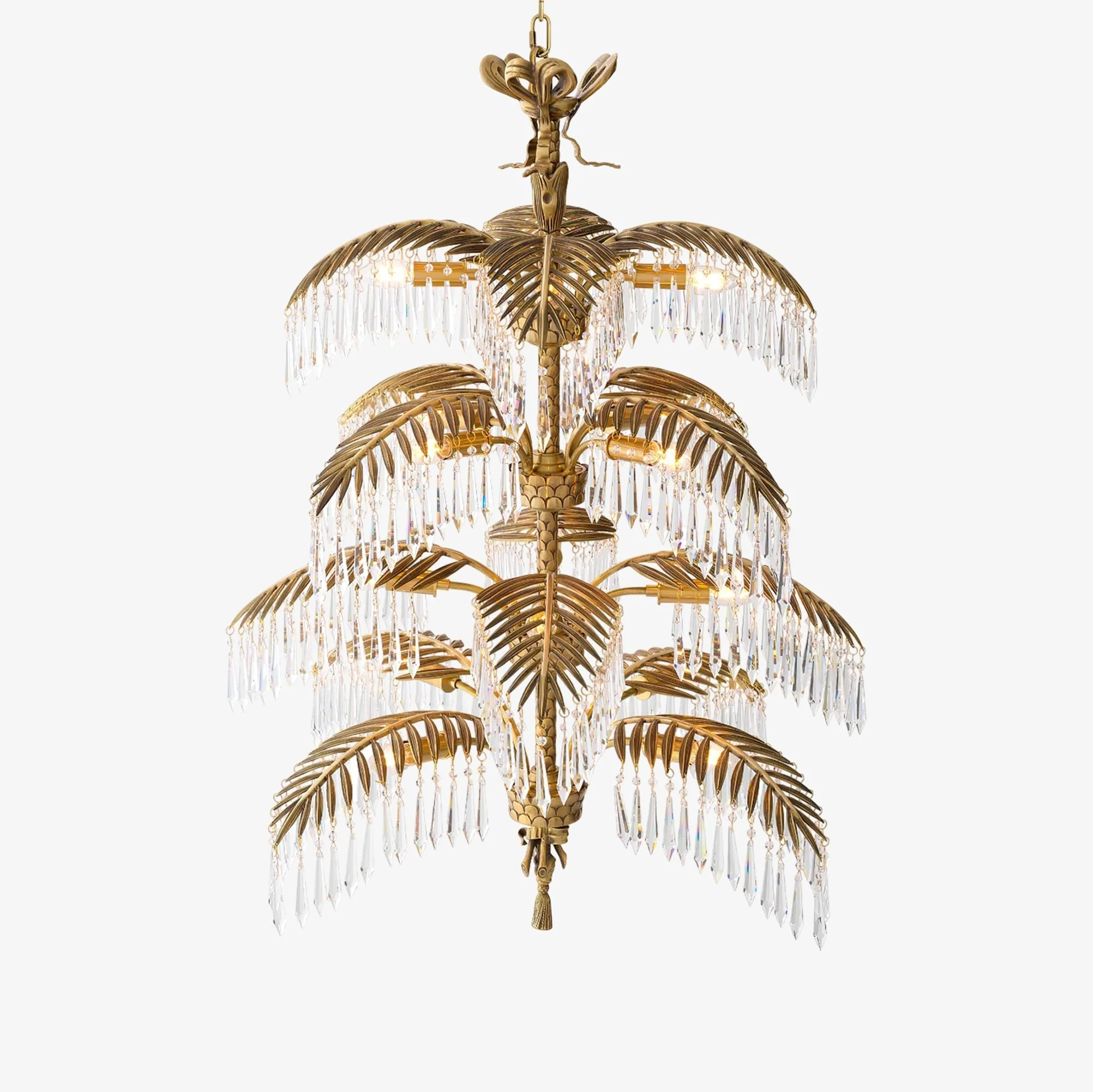 Palmera Brass Chandelier - Image 2