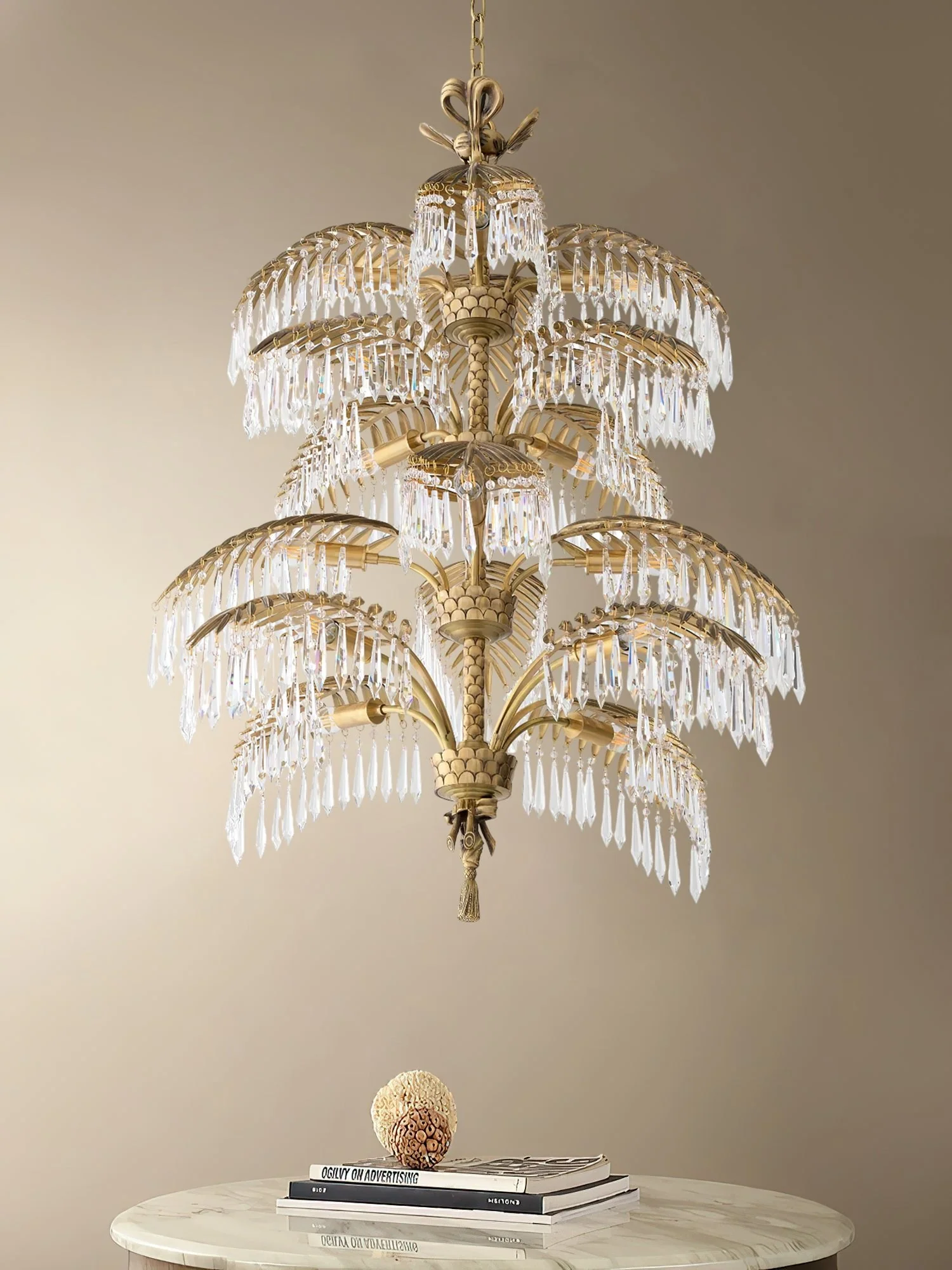Palmera Brass Chandelier - Image 5