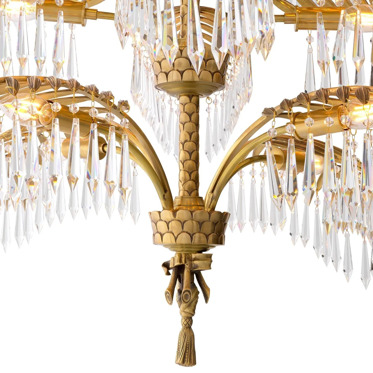 Palmera Brass Chandelier - Image 8