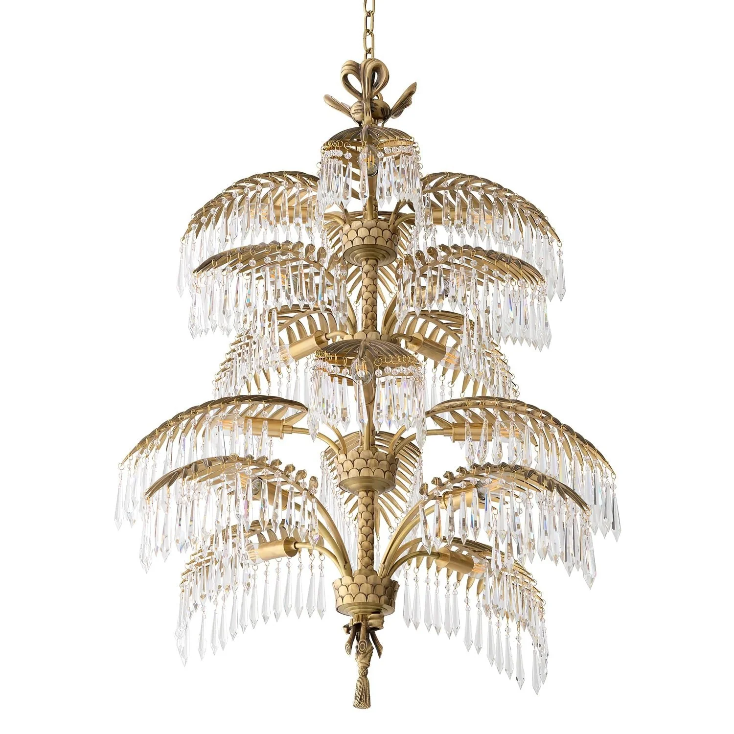 Palmera Brass Chandelier - Image 9