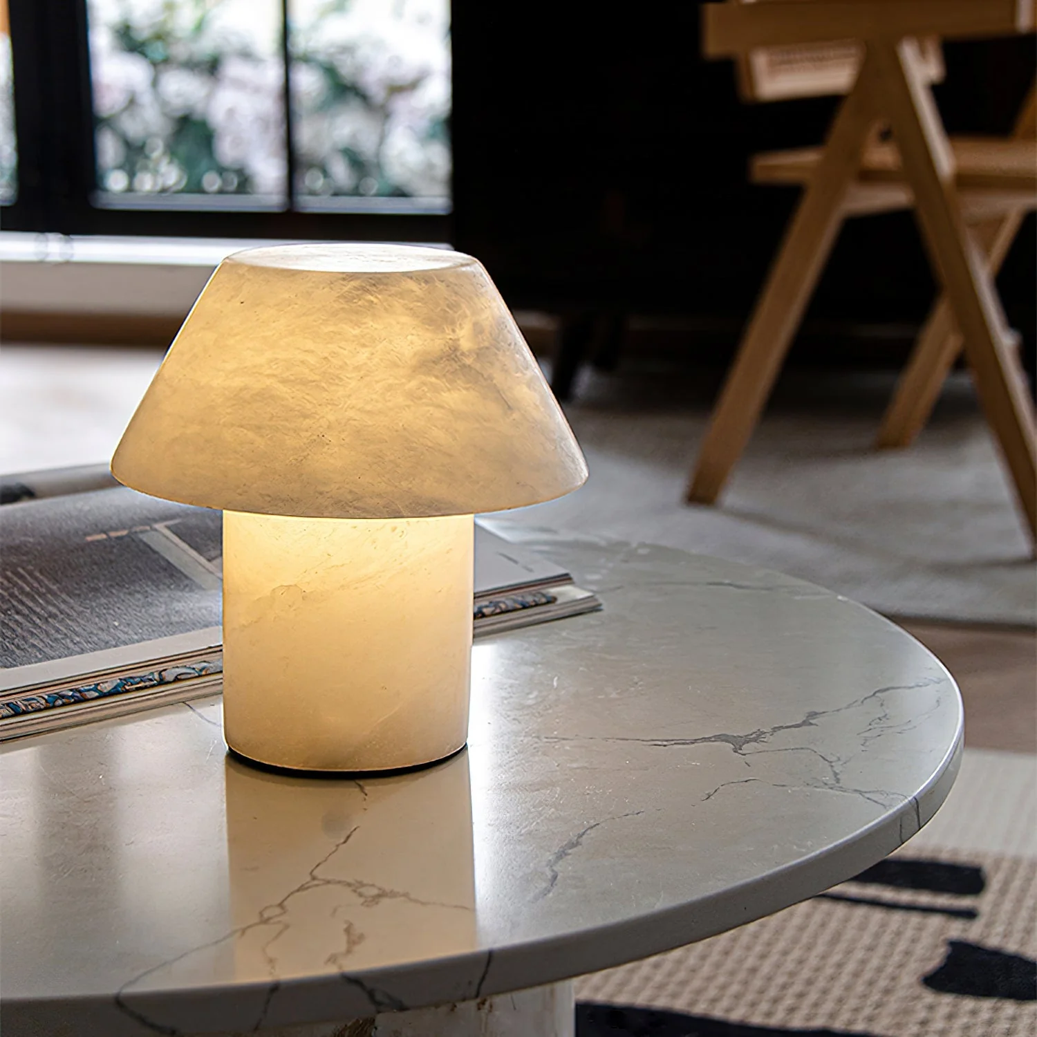 Parachilna Petra Alabaster Table Lamp - Image 14