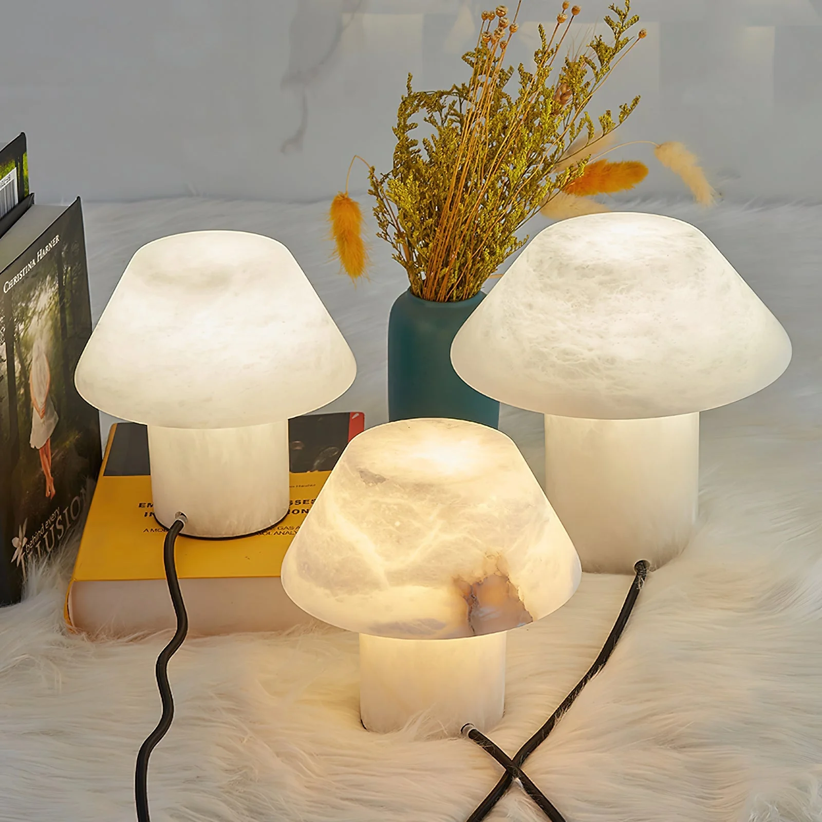 Parachilna Petra Alabaster Table Lamp - Image 5