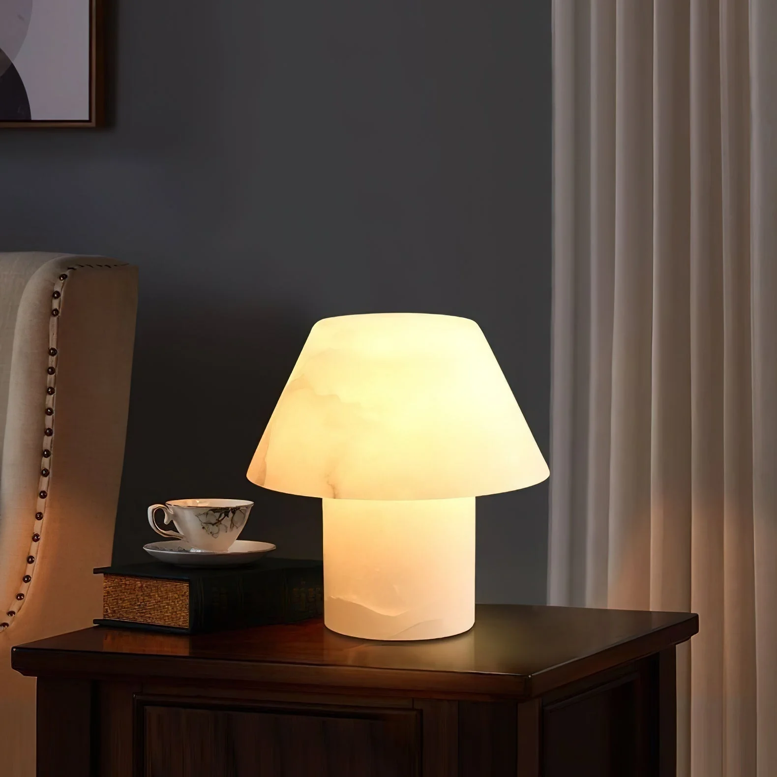 Parachilna Petra Alabaster Table Lamp - Image 7