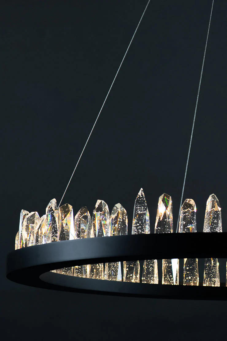 Parkes Crystal Round Chandelier - Image 2