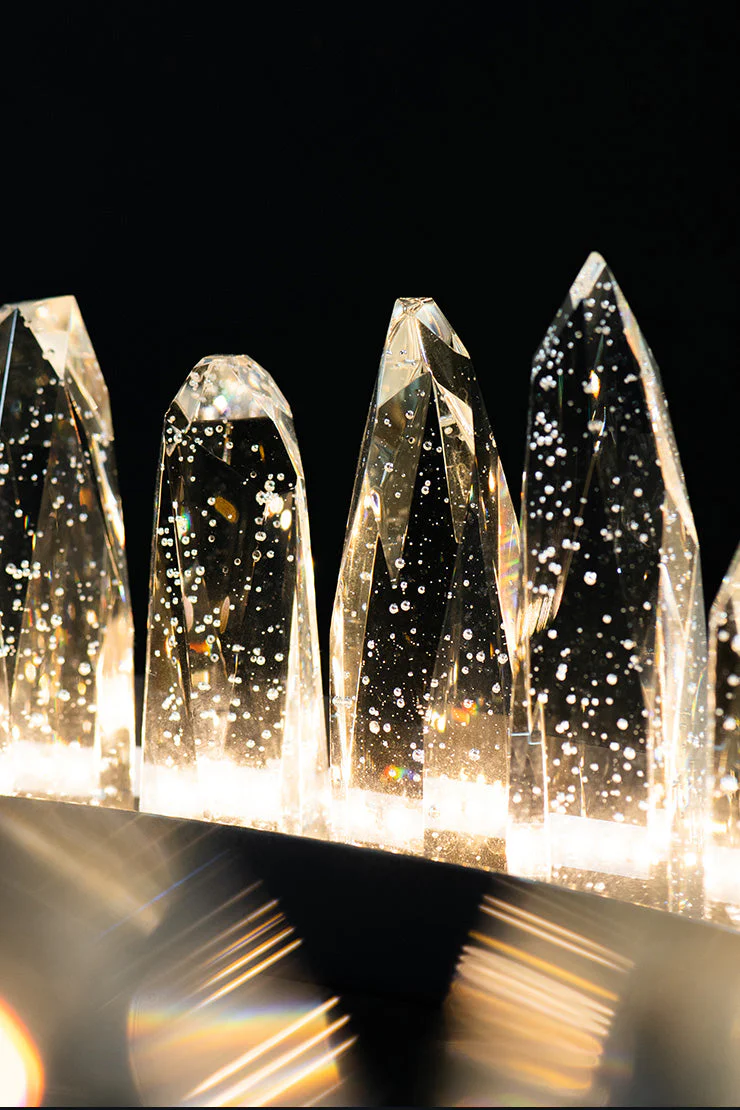 Parkes Crystal Round Chandelier - Image 3