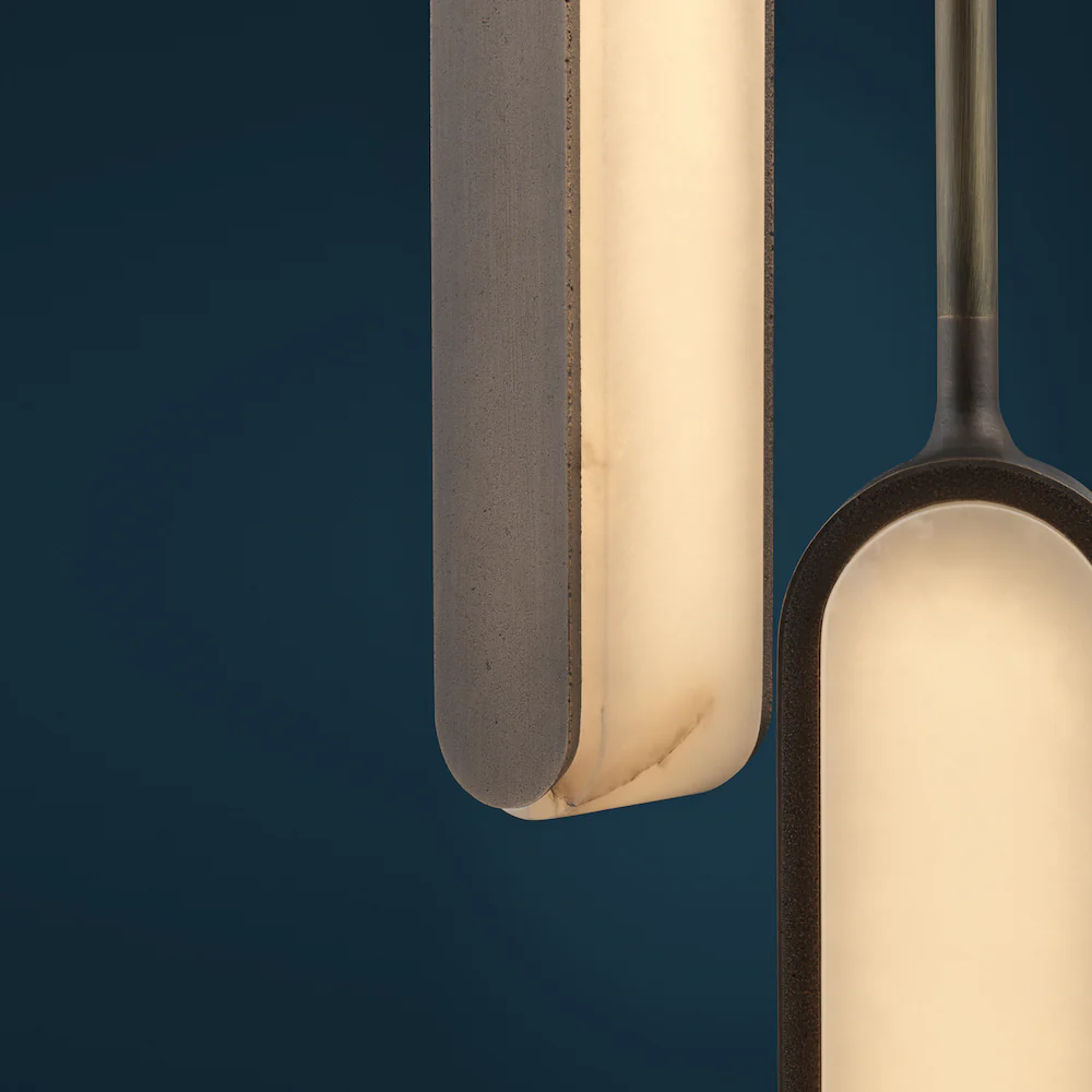Alabaster Pearl Cent Pendant Light - Image 11