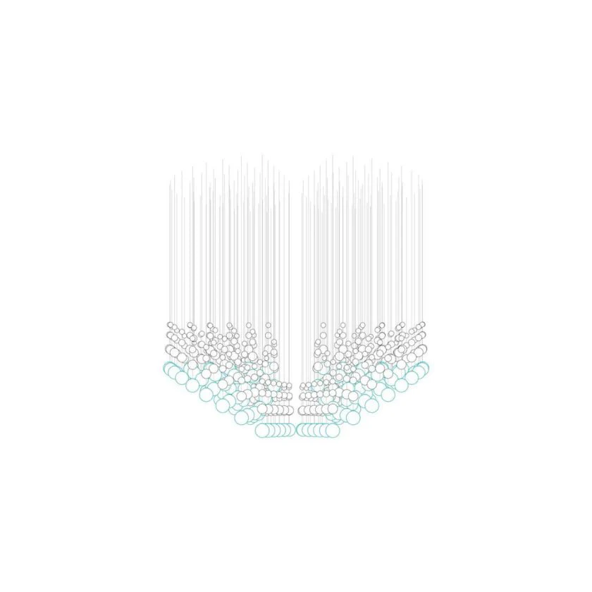 Pearl Curtain Customize Chandelier - Image 17