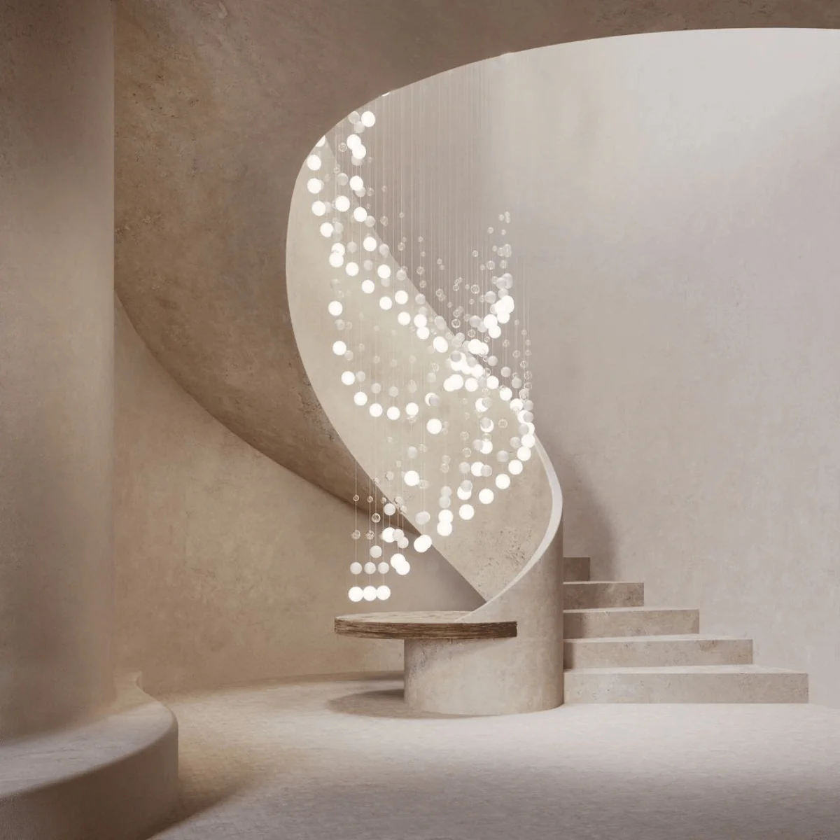 Pearl Curtain Customize Chandelier - Image 34