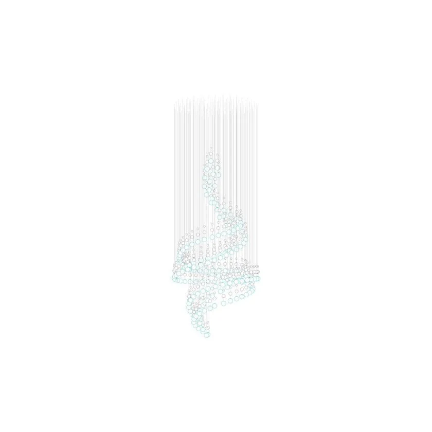 Pearl Curtain Customize Chandelier - Image 51
