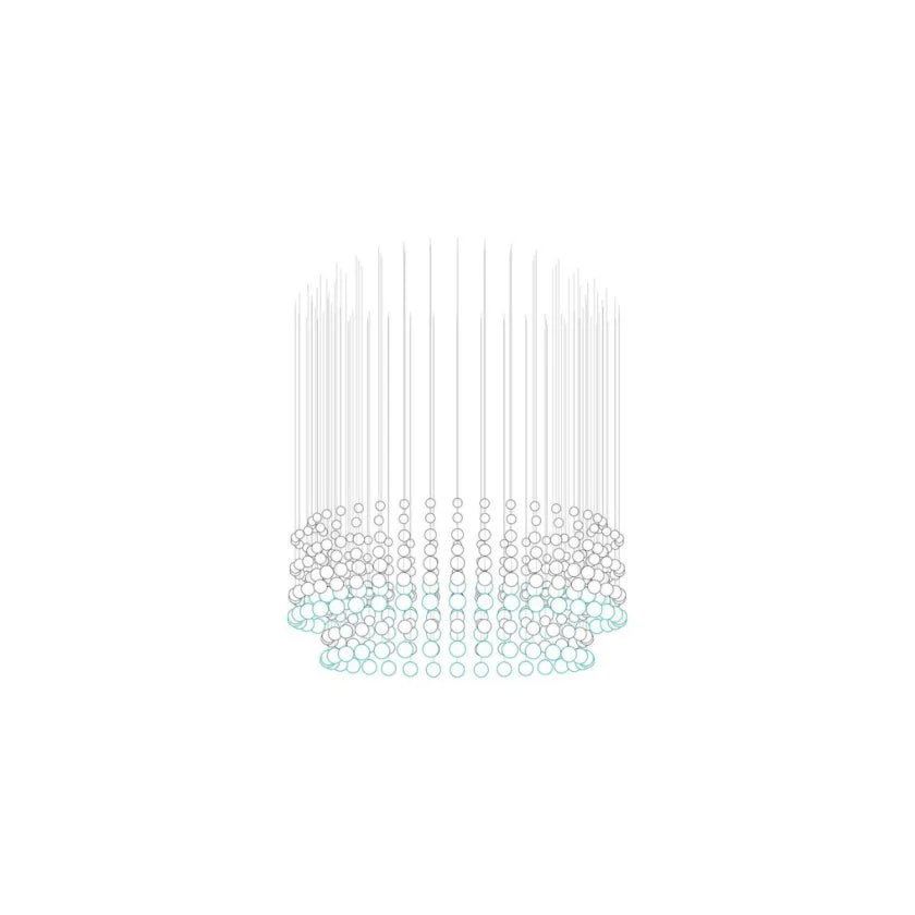 Pearl Curtain Customize Chandelier - Image 61