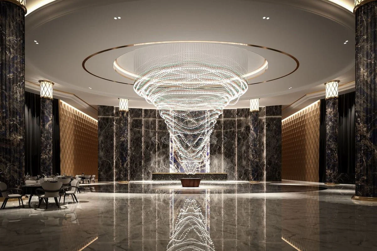 Pearl Curtain Customize Chandelier - Image 63